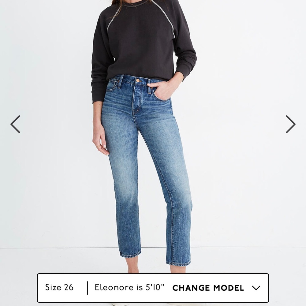 Madewell Rigid Stovepipe Jeans in Portsmouth Wash